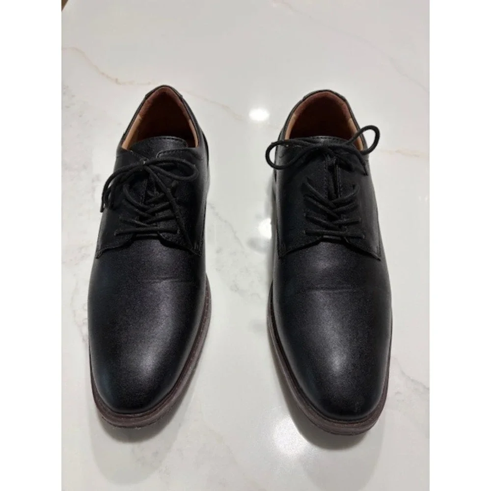 Goodfellow Co Mens Black Oxford Dress Shoes Lace Up Size 10